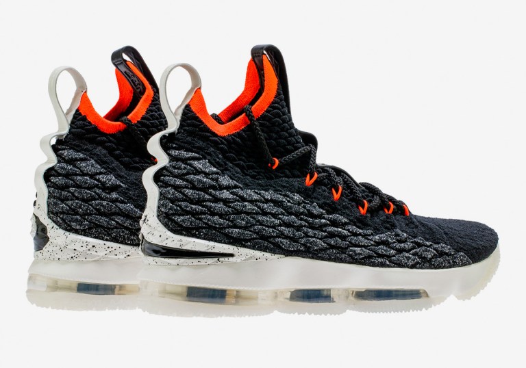 Lebron 15 Black Crimson Nike LeBron 15  main image 2