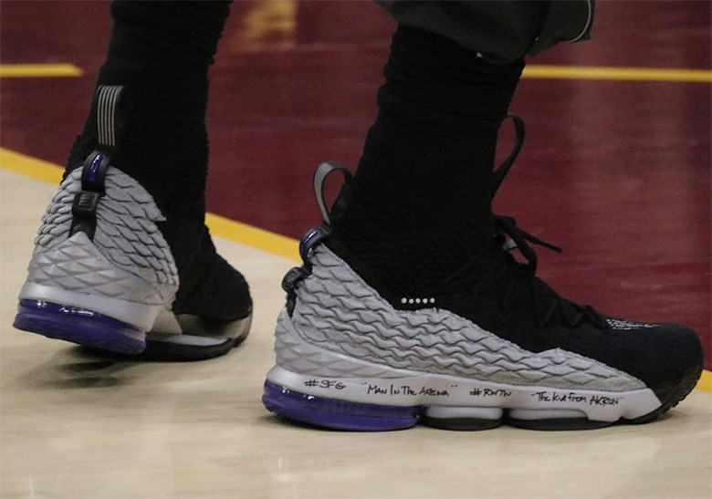 LeBron James Wears NIke #LeBronWatch PE Inspired By The Shox BB4