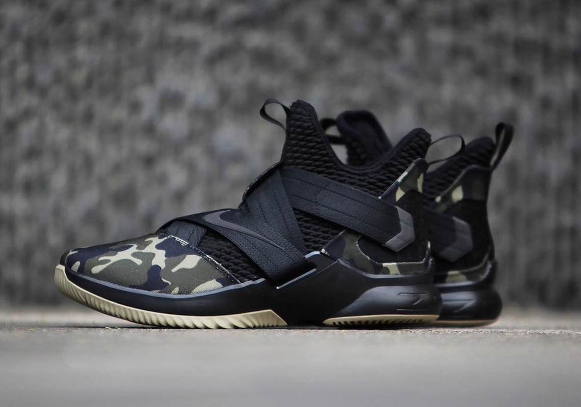 Colectarea frunzelor șef campion  Nike LeBron Soldier 12 Military Camo First Look | SneakerNews.com