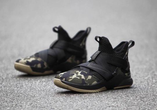 Nike LeBron Soldier 12 “Strive For Greatness” Goes Military Camo