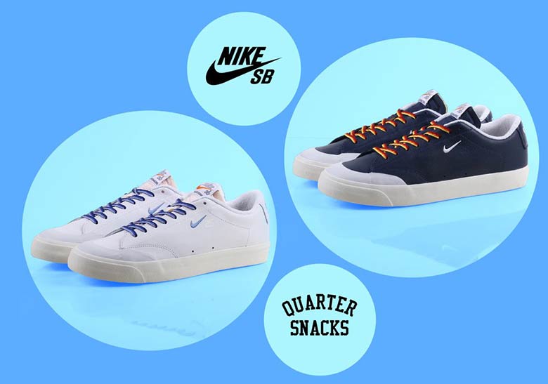 Quartersnacks And Nike Team Up For Two Blazer Low XTs