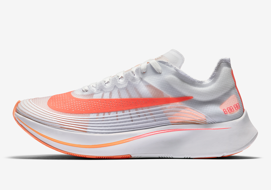 nike zoom fly orange