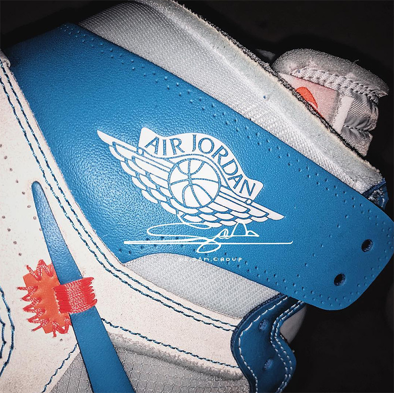 Rød dato modbydeligt Demokratisk parti OFF WHITE Air Jordan 1 UNC Dark Powder Blue Release Date | SneakerNews.com