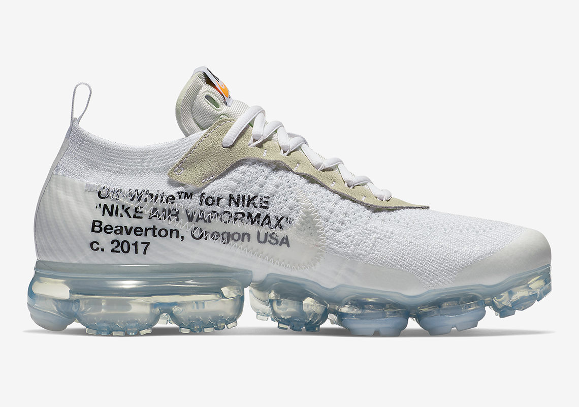 OFF WHITE x Nike Vapormax White Release Info | SneakerNews.com