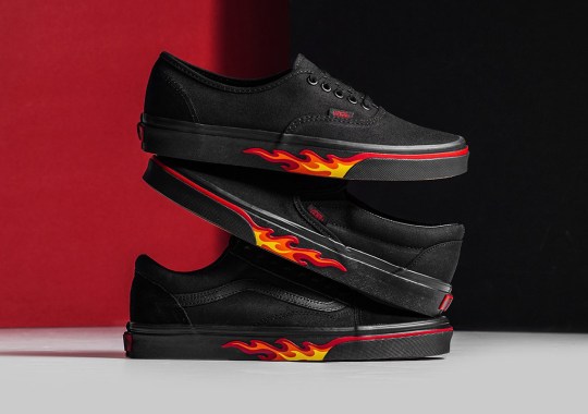 Vans Heats It Up With The “Flame Wall” Collection