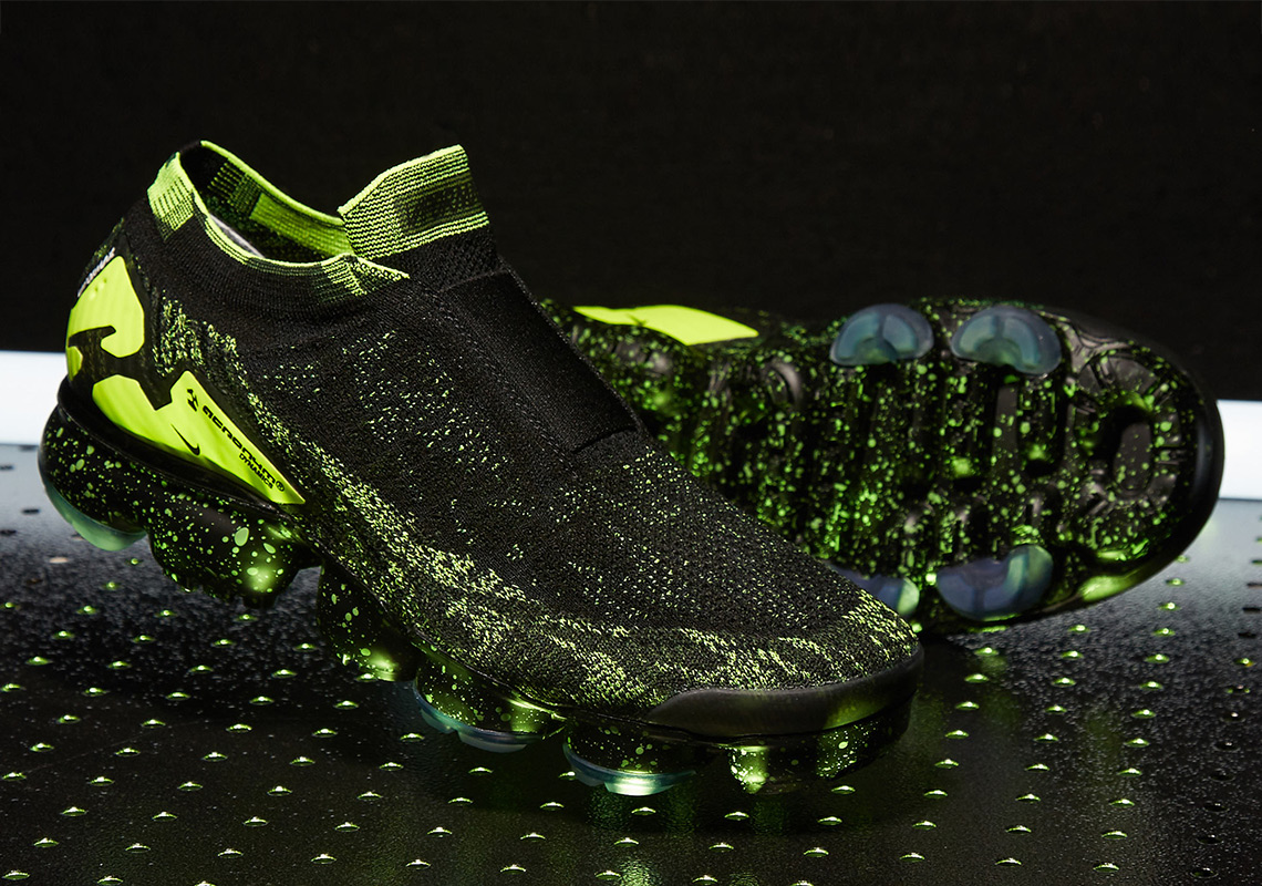 Where To Buy: ACRONYM x Nike Vapormax Moc 2 Black/Volt