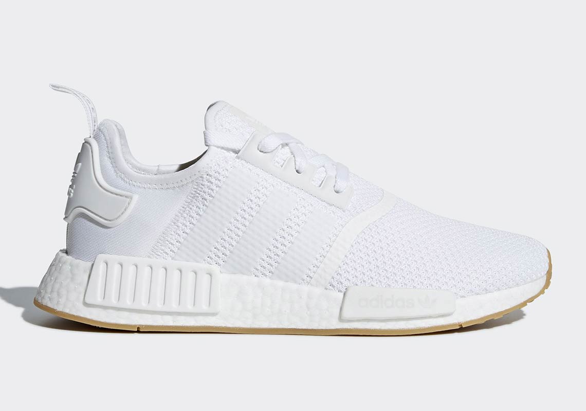 all white nmds