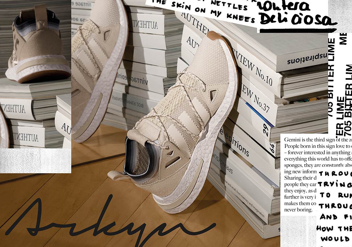 adidas originals beige arkyn sneakers