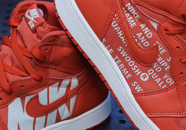 Even The Air Jordan 1 Is Hopping On The Big Logo Trend