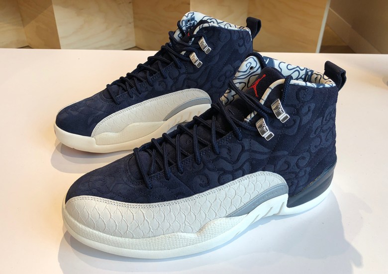 Air Jordan XII (12) Shark Battle Plane Customs by Hanzi Custom