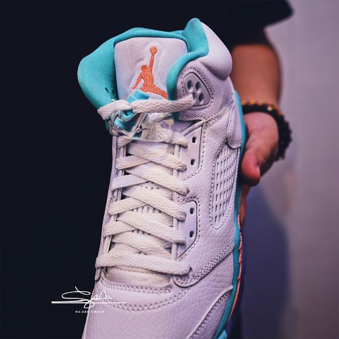Jordan 5 Retro "Light Aqua" GS Date | SneakerNews.com