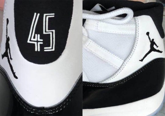 Air 36-37-38-39-40 jordan 11 “Concord” Will Feature 45 On The Heel