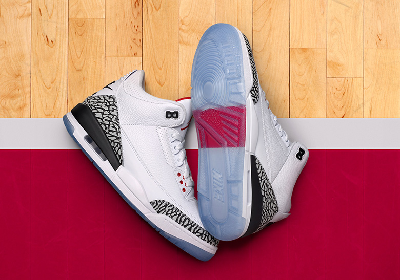 Air Jordan 3 "Free Throw Line" Restock On Nike SNEAKRS Europe