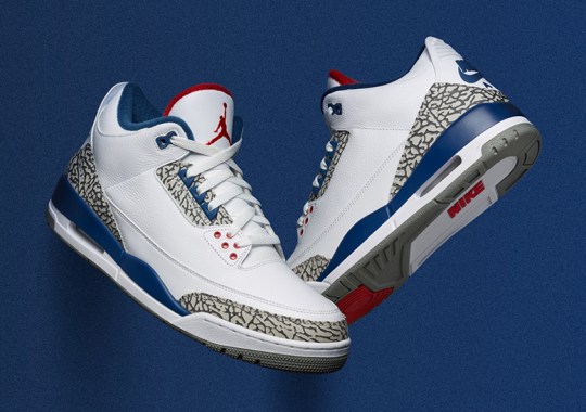 Air jordan Olive 3 “True Blue” Restocks For First Day Of “The Week Of IIIs”