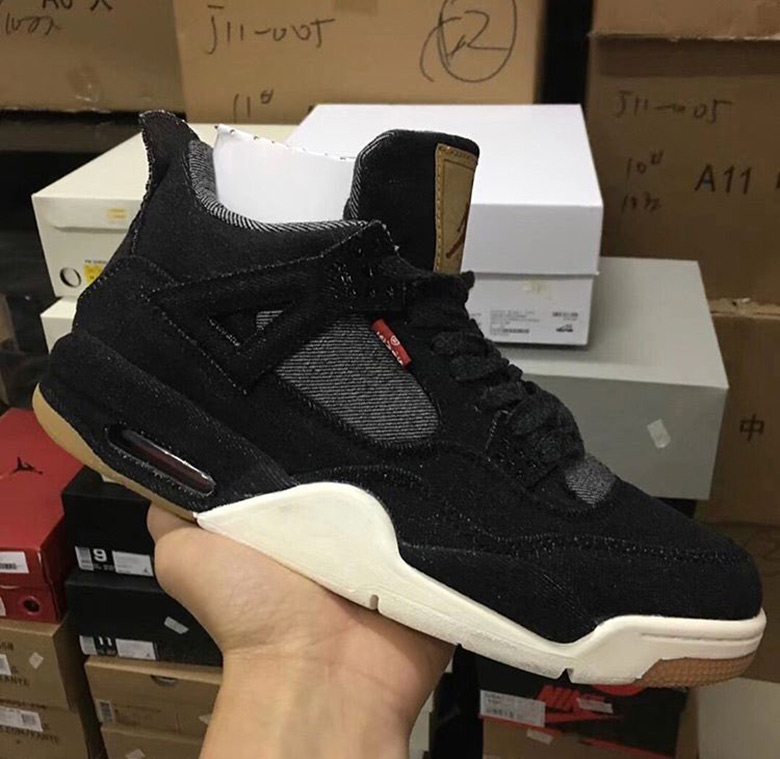 black levis jordan 4