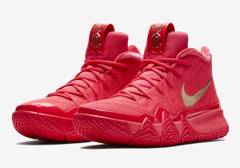 Nike SNKRS Releases Kyrie 4 “Red Carpet” Through Facebook Messenger