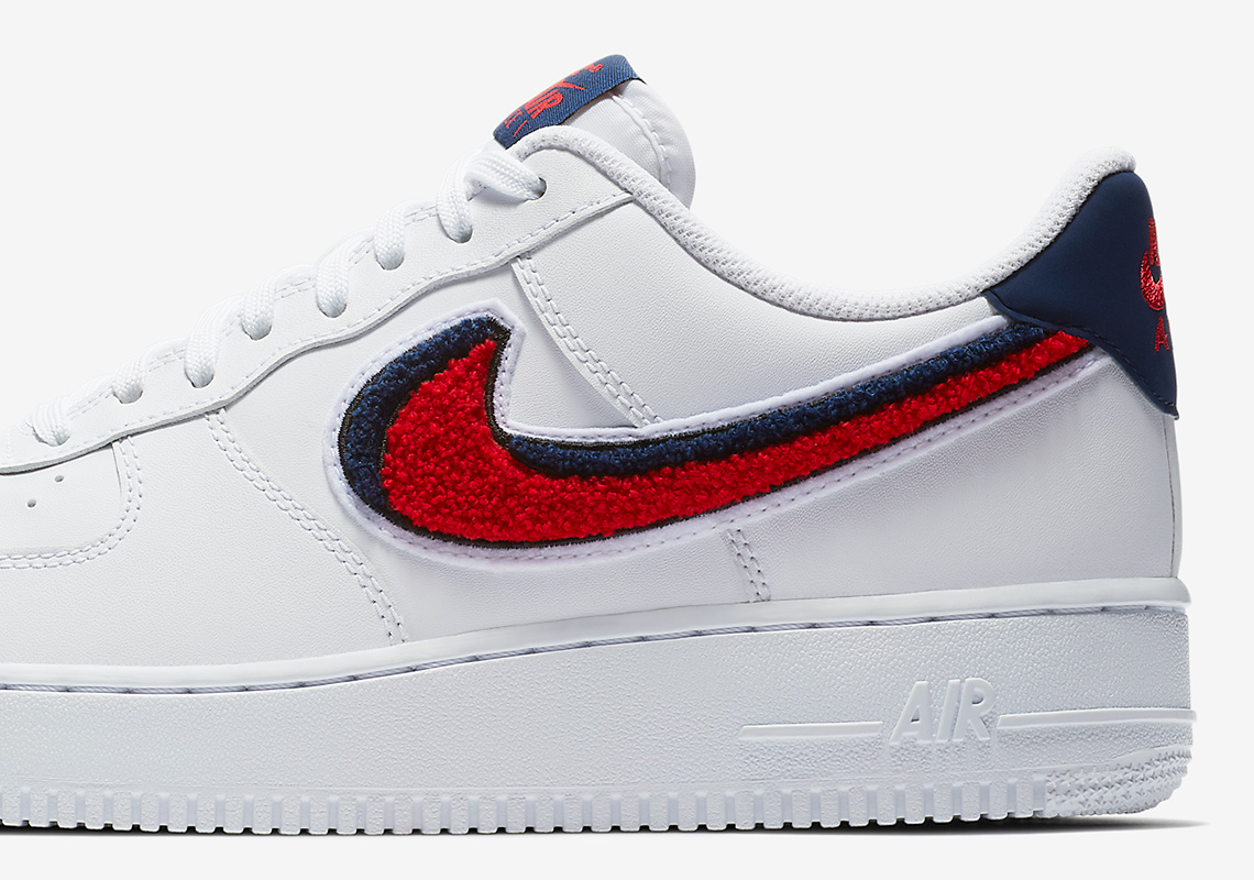 Nike Air Force 1 Low Chenille Swoosh 