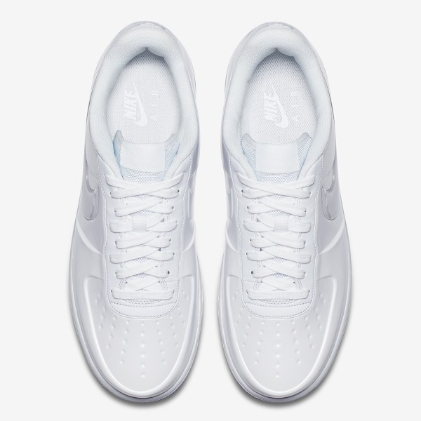 Nike Air Force 1 Foamposite AJ3664-100 Triple White | SneakerNews.com