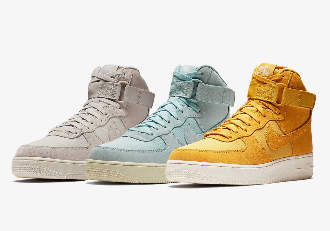 nike air force 1 suede high-top sneakers