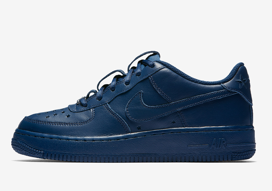 navy blue air force 1s