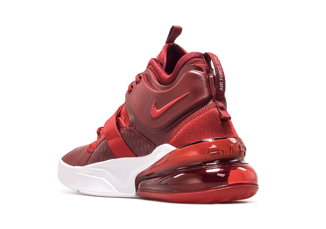 nike air force 270 red