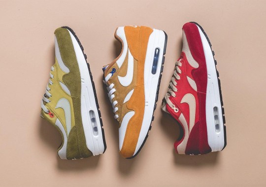 Detailed Look At The Nike Air Max 1 “Curry” Pack