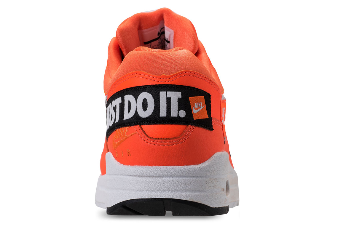 Nike Air Max 1 Just Do It Orange Orange White Release Date 2