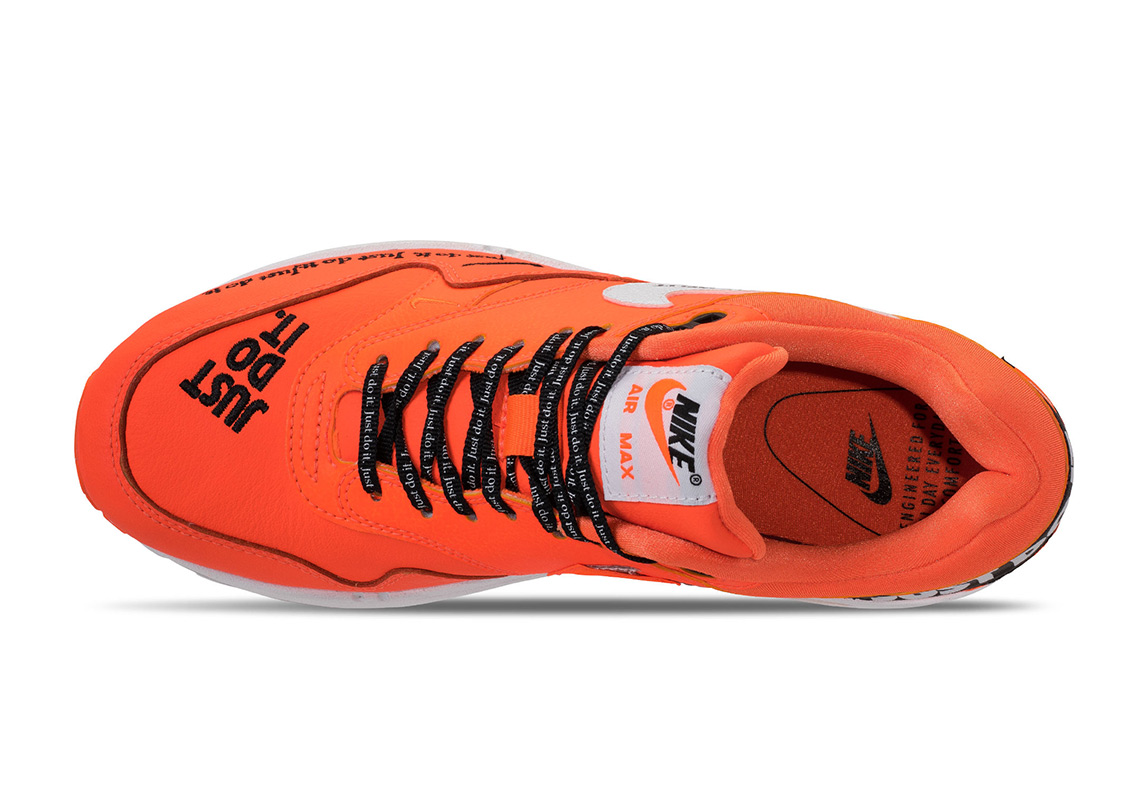 Nike Air Max 1 Just Do It Orange Orange White Release Date 7