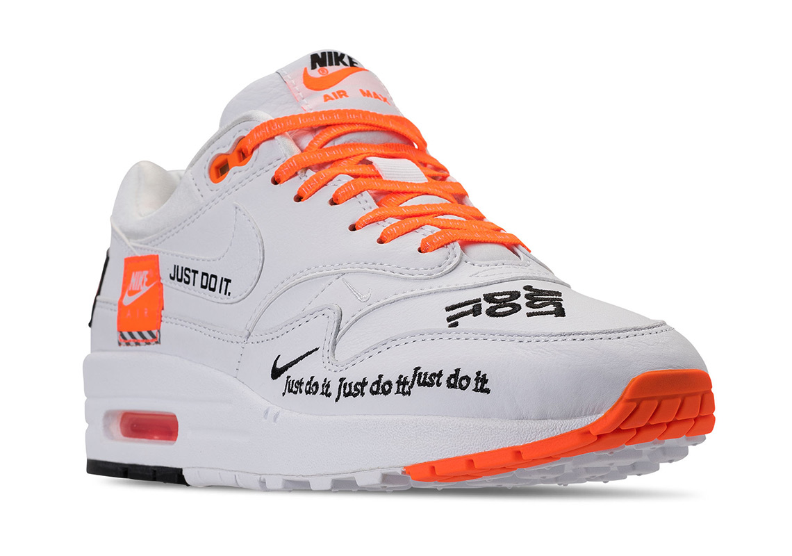 Nike Air Max 1 Just Do It Orange White Release Date 3