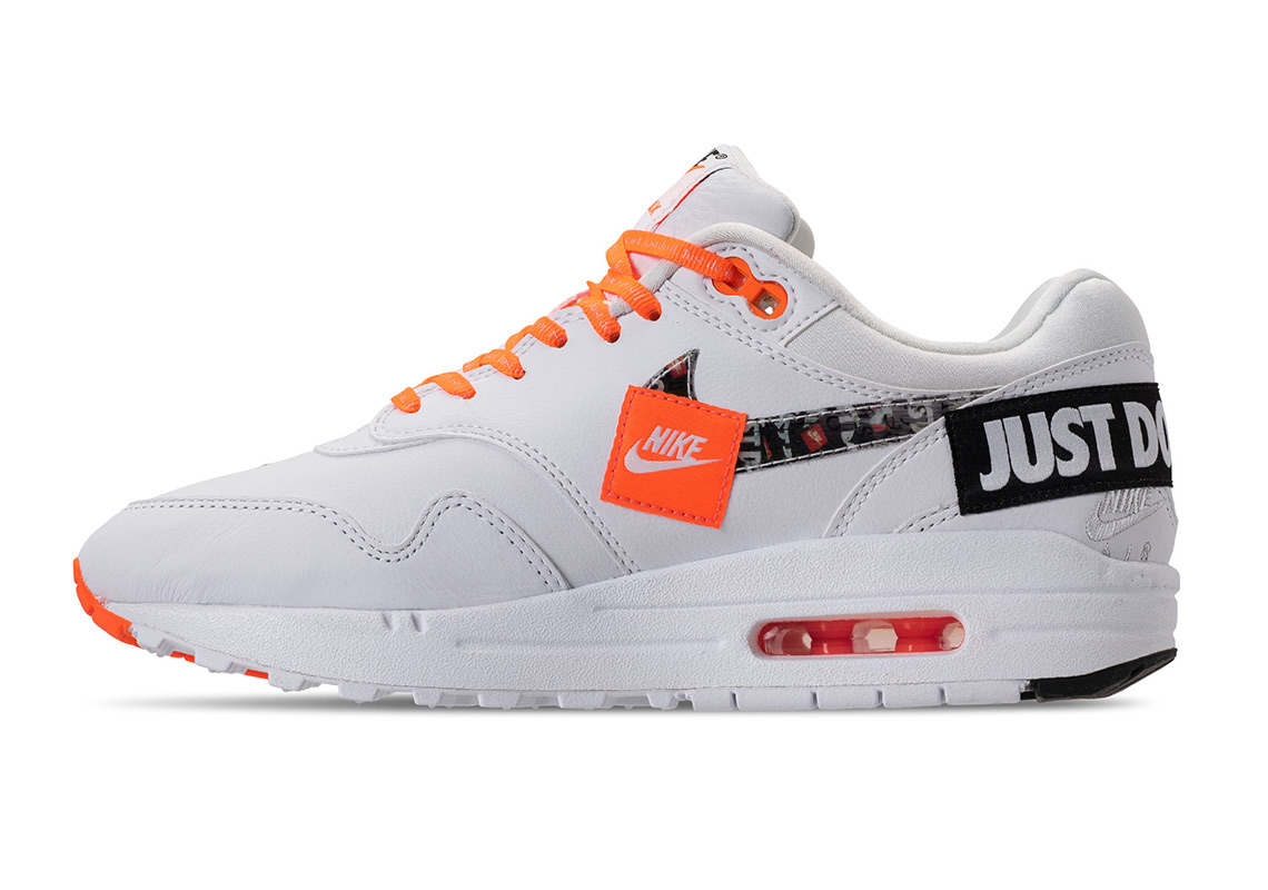 Nike Air Max 1 Just Do It Orange White Release Date 5