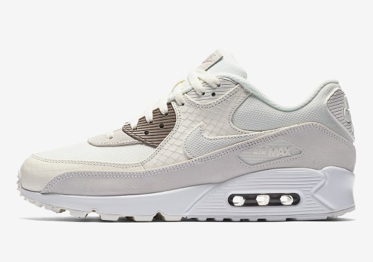 The canvas nike Air Max 90 Premium Offers Two Snakeskin Colorways