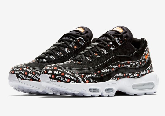The Nike Air Max 95 “Just Do It” Is Coming In A Third Black Colorway
