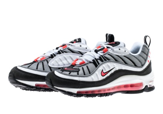 Nike Air Max 98 “Solar Red” Arrives Later This Month