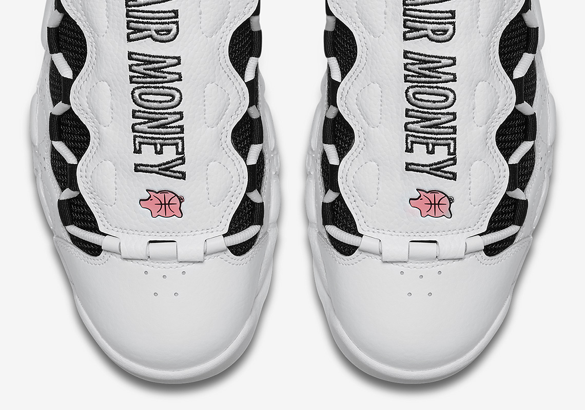 This Nike Air More Money Features Piggy Bank Logos