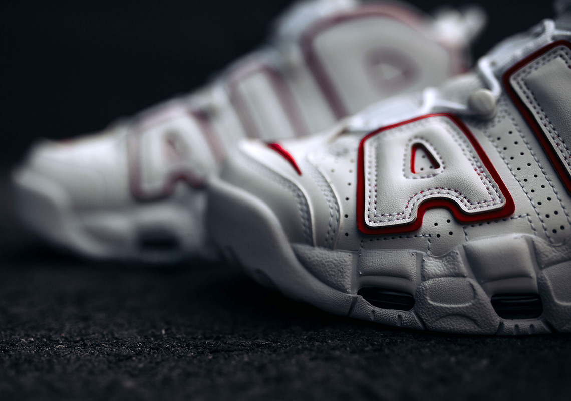 Nike Air More Uptempo White Red 921948 102 8