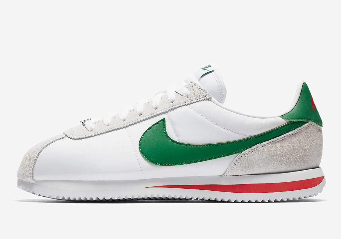 nike cortez zelene