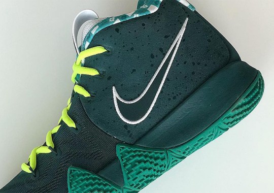 Jayson Tatum Debuts Nike Kyrie 4 “Green Lobster”
