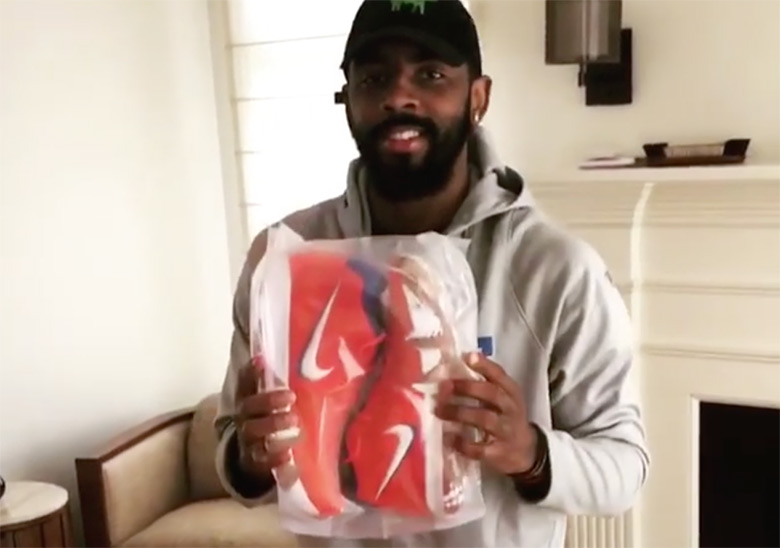 Kyrie Irving Reveals A Wheaties Cereal Special Edition Nike Package