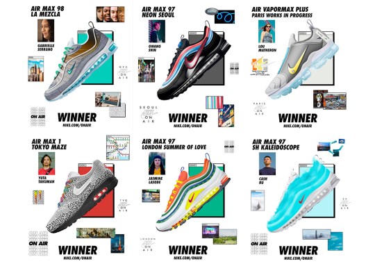 Nike Announces The Six Winners Of The On Air Vote Forward Competition