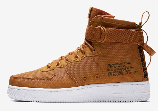 Nike Adds Desert Ochre To The SF-AF1 Mid