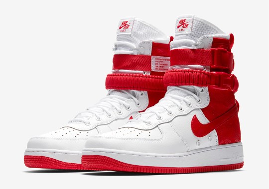 The Nike SF-AF1 High Returns In “University Red”