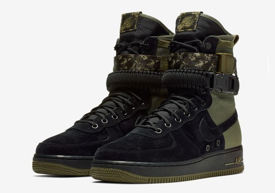A True Military Theme Appears On The Nike SF-AF1