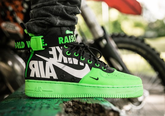 These Nike SF-AF1 Mids For The 12 ‘o Clock Boys Are Inspired By Dirt-Bike Manufacturers