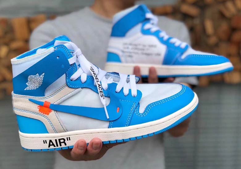 off white 1s blue