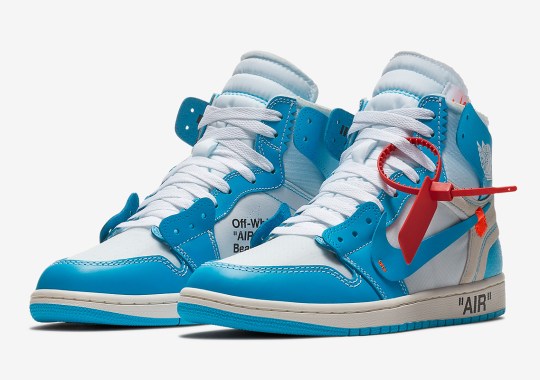 Official Release Info For The OFF WHITE x Air Jordan 1 “UNC”