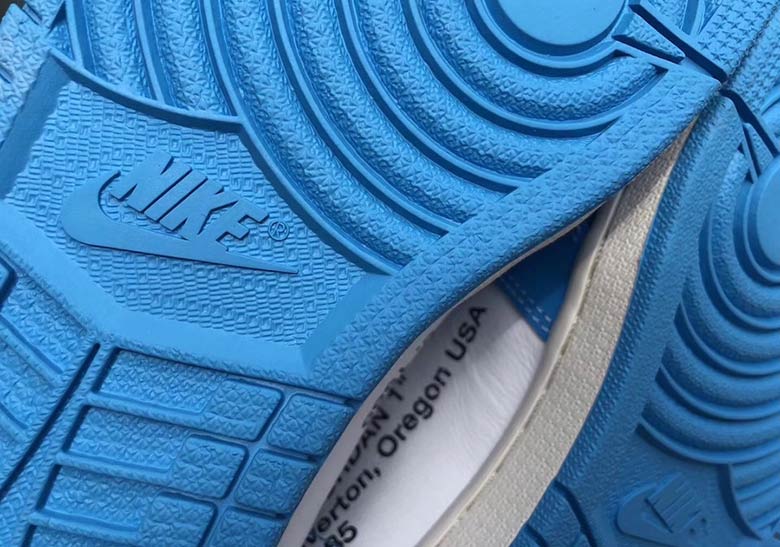 Virgil Abloh Unveils Off-White Air Jordan 1 UNC - XXL