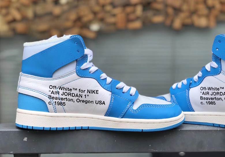 off white jordan one blue