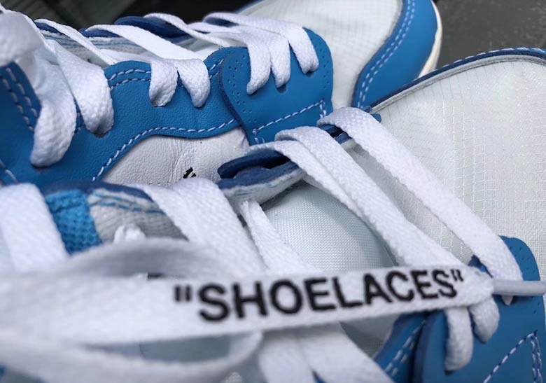 off white unc shoelaces