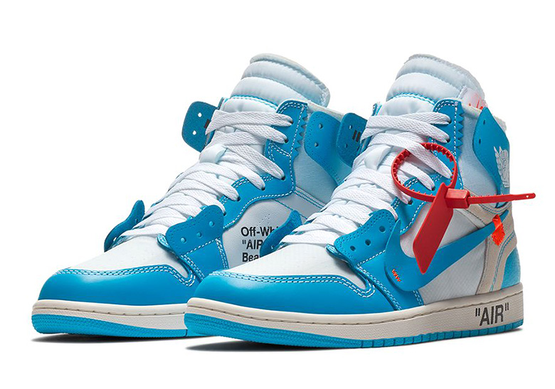 Off White Billie jordan 1 Unc Official Images 2