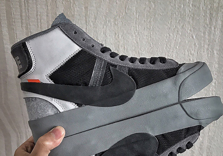 A Grey Colorway Of The OFF WHITE x Nike Blazer Has Been Revealed